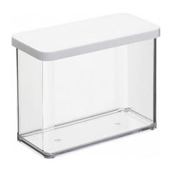 Rotho Loft Rectangular Box 2.1 L Transparent, White