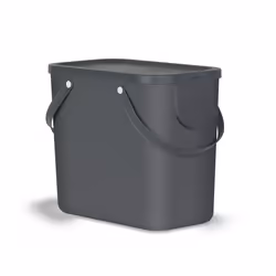 Rotho Albula, 25 L, Rectangular, Anthracite, 235 mm, 400 mm, 340 mm