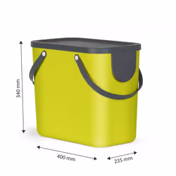 Rotho Albula 25 L Rectangular Lime