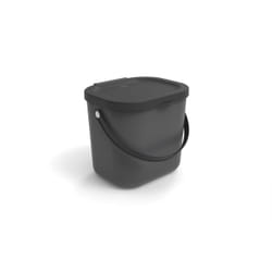 Rotho Albula 6 L Rectangular Plastic Anthracite