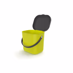 Rotho Albula 6 L Rectangular Plastic Lime
