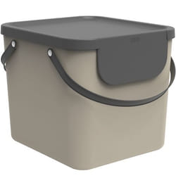 Rotho Albula 40 L Rectangular Plastic Cappuccino