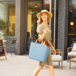 Rotho Albula Blue Tote bag