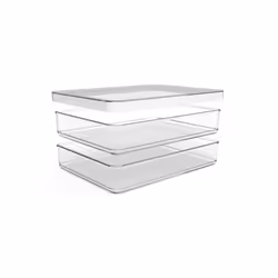 Rotho 1050990000WS fridge/freezer part/accessory Drawer Transparent, White