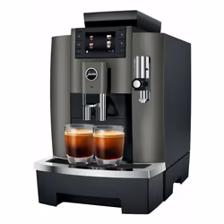 JURA W8, Espresso machine, 3 L, Coffee beans, Ground coffee, Built-in grinder, 1450 W, Black, Stainless steel