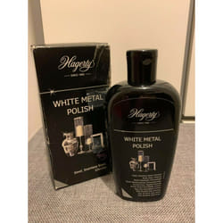 Hagerty White Metal Polish Cream Cleaning Chrome And Stainless Steel - 250 ML