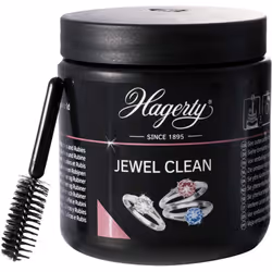Hagerty Jewel Clean Jewellery Immersion Bath for Gemstones Gold Platinum 170 ml - Effective Jewellery Cleaner Diamonds sapphi ...
