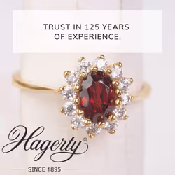 Hagerty Jewel Clean Jewellery Immersion Bath for Gemstones Gold Platinum 170 ml - Effective Jewellery Cleaner Diamonds sapphires Rubies - Jewellery