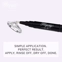 Hagerty Precious Stones Pencil I Jewellery Cleaner for Gemstones Such as Diamonds Sapphire Ruby as Well as Gold and Platinum I Precise Jewellery