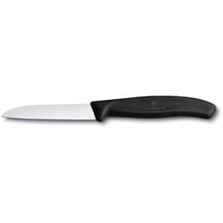 Victorinox Paring Knife 8cm - Straight blade - Swiss Classic kitchen knife - black