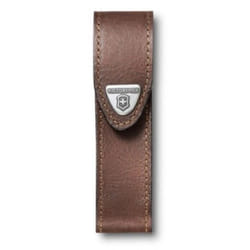 Victorinox Brown Leather Pouch for Lock Blade Series (2-3 Layers)