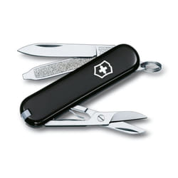 Victorinox CLASSIC SD swiss army knife - original keyring size pocket knife - black
