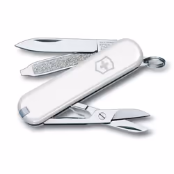 Victorinox CLASSIC SD swiss army knife - original keyring size pocket knife - white