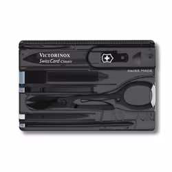 Victorinox Swiss Card Translucent Onyx Blister Pack VICJSWCDONB