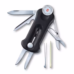 Genuine Victorinox GOLFTOOL BLACK - 10 function golfers tool - Swiss Made