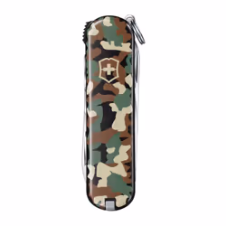 Nailclip 580, Swiss Made, 8 Functions, Nail File, Nail Clipper, Blade, Scissors, Camouflage