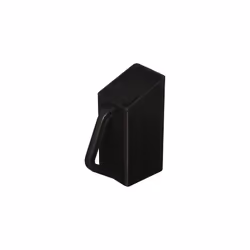Swiss Classic Small Empty Cutlery Block, Black, 15.9 x 5 x 5 cm