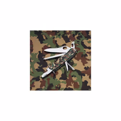 Trailmaster Swiss Army Pocket Knife, Large, Multi Tool, 12 Functions, Large Locking Blade, Camouflage - Additional view 5