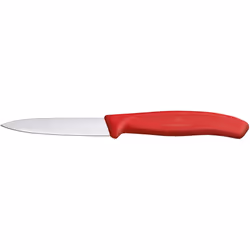 Victorinox 6.7111 V6.7111.31 Paring Knife Set with Peeler, Red
