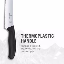 Bread/Pastry Knife Swiss Classic in Gift Box, Stainless Steel, Black, 30 x 5 x 5 cm