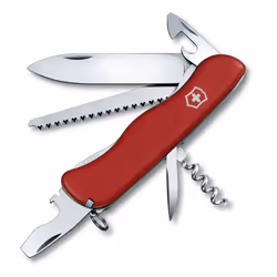 Victorinox Forester Swiss Army Knife with Wood saw + Lock blade - Genuine Swiss - red