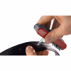 Victorinox Work Champ Swiss Army Knife, Large, Multi Tool, 31 Functions, Large Locking Blade, Red