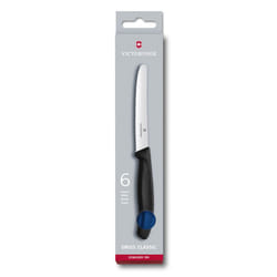 Victorinox Tomato + Table knife set 11cm serrated blade - Blue - 6 knife set
