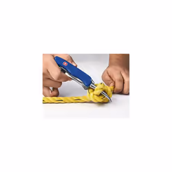 Skipper Pro Swiss Army Pocket Knife Large Multi Tool 12 Functions Large Locking Blade Blue
