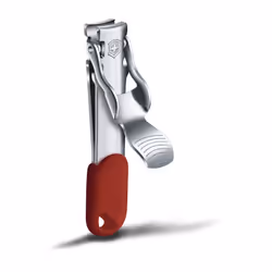 Victorinox Unisex Nail Clipper SS Red Lanyard Hole BlisterNail Clipper SS Red Lanyard Hole Blister  SS  Red  Standard