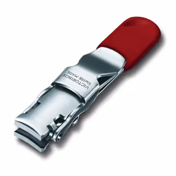 Victorinox Unisex Nail Clipper SS Red Lanyard Hole BlisterNail Clipper SS Red Lanyard Hole Blister  SS  Red  Standard