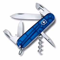 Genuine Victorinox Spartan - 12 Feature Swiss Army Knife - Jelly Blue