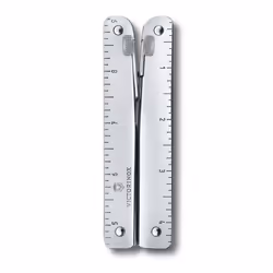 Victorinox Swiss Tool Swiss Army Knife, Large, Multi Tool, 28 Functions, Locking Blade, Case, Silver