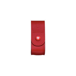 ) Genuine Victorinox Holster - Swiss Army Knife Belt Pouch - Various Colours - Red (2-4 Layer