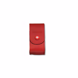 ) Genuine Victorinox Holster - Swiss Army Knife Belt Pouch - Various Colours - Red (2-4 Layer