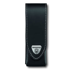 Victorinox Black Leather Lockblade Pouch (2-3 Layer)