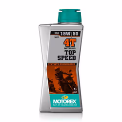 Engine oil; MOTOREX; Top Speed 4T; 15W-50 1 Mineral Oil