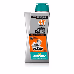 Engine oil; MOTOREX; KTM Racing 4T; 20W-60 1