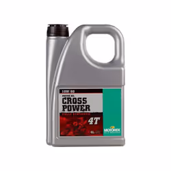 Engine oil; MOTOREX; Cross Power 4T; 10W-60 4