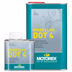 Brake Fluid; MOTOREX; DOT 4 DOT 4; 1