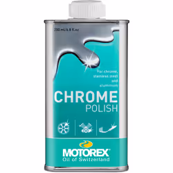 Motorex CHROME POLISH, Car, Paint polish, Wheel rim, Can, liquid, Green, Grey