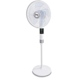 Solis Breeze 360Â° Standing Fan 7582 3Spd IR Control Adjustable Oscillating Fan White