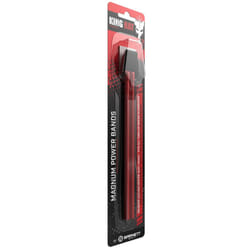 ) Barnett catapult elastic - Slingshot Power Band - Black Widow - Cobra - Diablo - red (twin pack
