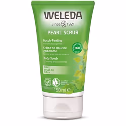 Weleda Pearl Scrub, Body scrub, Women, Universal skin, Cleansing, Moisturizing, Pore refining, Smoothing, Softening, Tube, Bi ...