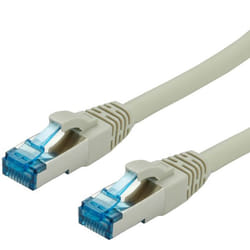 VALUE S/FTP Patch Cord Cat.6a, grey 10 m
