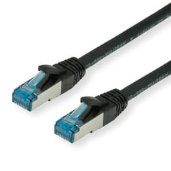 VALUE 10m S/FTP Cat.6a networking cable Black Cat6a S/FTP (S-STP)