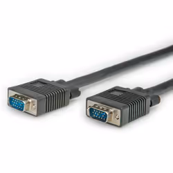 ROLINE HQ VGA Cable HD15 M - HD15 M 15 m, 15 m, VGA (D-Sub), VGA (D-Sub), Male, Male, Black