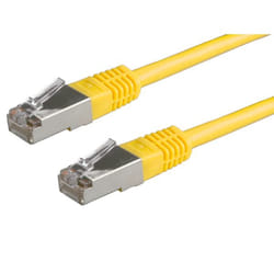 ROLINE FTP Patch Cord Cat.5e, yellow 5 m