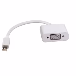 ROLINE Mini DisplayPort-VGA Adapter, v1.2, Mini DP M - VGA F white, White