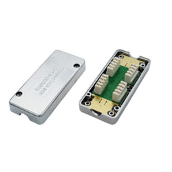 VALUE 21993049 network junction box Cat6a Silver
