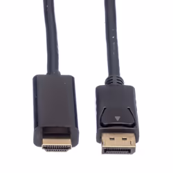 ROLINE DisplayPort Cable, DP - UHDTV, M/M, 3 m